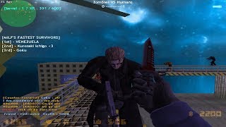 Counter Strike 1.6 Zomibe Escape Mod - Map: zm_assault_escape2 - Server: MILF - (All VIP)