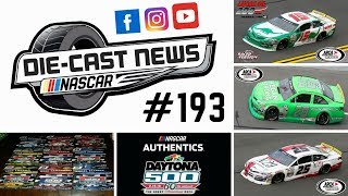 NASCAR Die-Cast News 193 (ARCA Die-Cast / NASCAR Authentics 2018 Daytona 500 Wave)