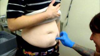 Logans First T Shot