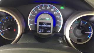 Honda Jazz or Fit Hybrid Language Selection