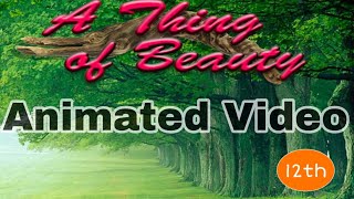 A Thing  of Beauty by John keats in hindi