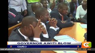 Court nullifies election of Governor Cyprian Awiti