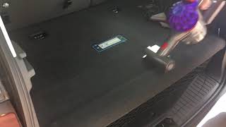 Dyson V7 - low and maximum settings