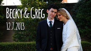 Greg & Becky's Wedding