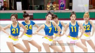[HD] SNSD Oh! on Ice Rink (100306)