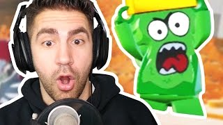 CRAZY GREEN MONSTER - Lego Worlds - Part 18 | Pungence
