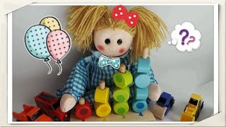Видео для детей!Машики помогают собирать пирамидку.Video for Kids Cars help to gather the pyramid