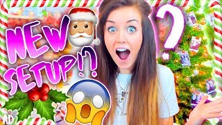 ??NEW CHRISTMAS SET UP!?? (Made with YOU GUYS!?)