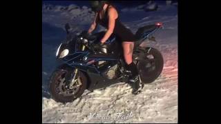 BEST MOTO GIRL MOTORCYCLE FAIL & WIN Compilation 2016