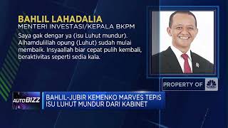 Bahlil-Jubir Kemenko Marves Tepis Isu Luhut Mundur dari Kabinet