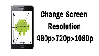 Change Screen Resolution in Any Android (Root)