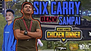 Six Hendal Belak  Carry Vip BenV - Funny Moment Boat War - Sanhok Gameplay
