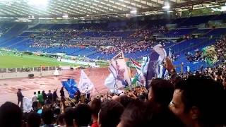 Lazio siena 2-1 curva nord avanti ragazzi di buda
