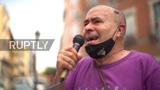Spain: Demonstrators demand assistance from FM to free Spanish sailor held in Yemen