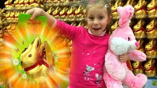 ? Самые Необычные СЛАДОСТИ К ПАСХЕ из Германии! ГИГАНТСКИЙ ШОКОЛАДНЫЙ ЗАЯЦ против ОБЫЧНОГО! Николь