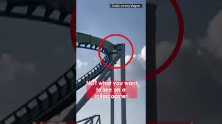 CRACK in Rollercoaster Support Beam!