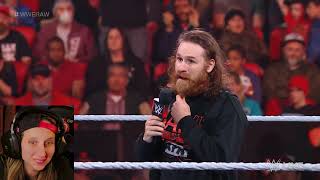 WWE Raw Sami Zayns emotional opening