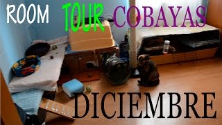 ROOM TOUR COBAYAS DICIEMBRE 2014 / CAMBIOS Y NOVEDADES EN LA HABITACIÓN DE LAS COBAYAS