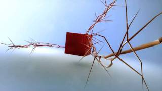 abstract 3d animation 02 - cube