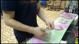 Подготовка горных лыж и сноуборда. Часть 3: Доска для Михалыча :)