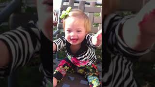Little Sofia signing