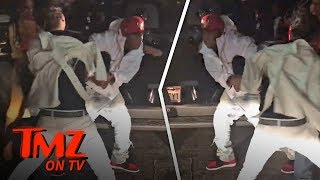 Rapper Vs. Drunk Guy Fight At NBA All-Star Game! | TMZ TV