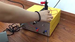 80A電気スポット溶接機　部品接続説明