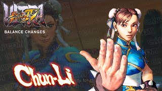 USFIV: Chun-Li Balance Changes