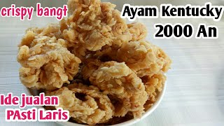 Ide jualan terbaru  ll ayam goreng Kentucky 2000 an ll
Harga terjangkau pasti laris