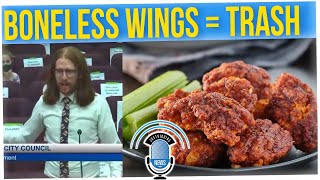 Man Asks City Council to Rename Boneless Chicken Wings (ft. Anthony Lee)