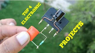 TOP 4 ELECTRONIC PROJECTS WITH BRIDGE RECTIFIER, TRANSISTOR BD139 & IC LM358