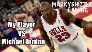 My Player 99 Vs Michael Jordan! NBA 2K12 Legends Showcase DLC. G.O.A.T. Achievement HD Hi Def
