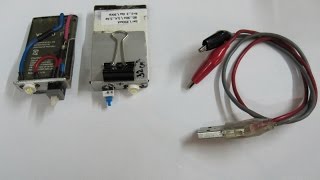 самодельный  фонарик из батареи от сотового телефона | homemade flashlight