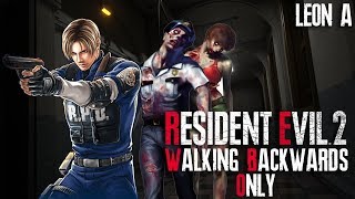Resident Evil 2 (Leon A) Walking Backwards Only | The Leviathan