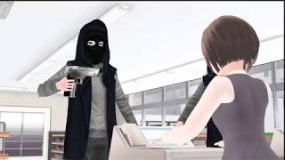 [MMD Giantess] Shrinking thieves