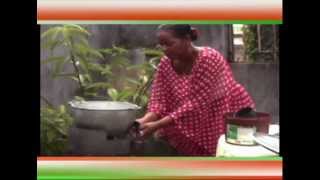 Cote d'Ivoire, sauce arachide au Dah. (peuples Senoufo et Malinke)