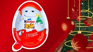 Киндер Сюрприз Новогодний 2017 на русском языке Новогодние игрушки в Киндер Джой