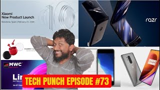 Xiaomi Mi10 Launch Date,Oneplus8 early launch, iPhoneSE2 iPhone9 launch in march,Moto Razr fold test