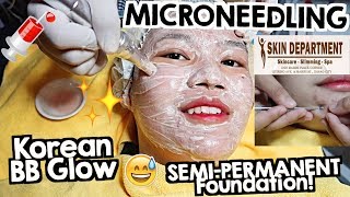 SEMI-PERMANENT FOUNDATION?? KOREAN BB GLOW MICRONEEDLING ?makeupbykarlamisa