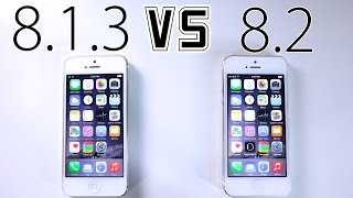 iOS 8.1.3 VS iOS 8.2 - Faster! WiFi Fixed? + What's New Review