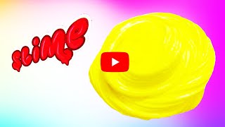 Как сделать СЛАЙМ из клея и пены для бритья.  Ия делает СЛАЙМ (лизун) в домашних условиях!