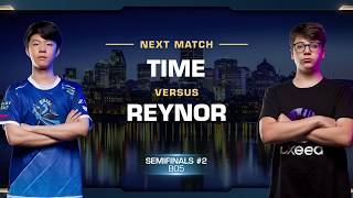 TIME vs Reynor TvZ - Semifinals - WCS Montreal 2018 - StarCraft II