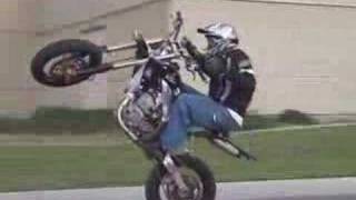 Pro stunt-rider Rayan Moore