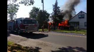 House Fire Caught on Tape - Dallas Oregon