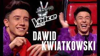 Dawid Kwiatkowski The Voice Kids - Best Moments/najlepsze momenty 9,10 odcinek