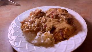 Smothered Pork Chops with Rice & Gravy ??