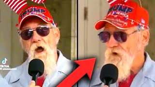Angry Trump Supporter Tries To Make A Point... but FAILS Epically