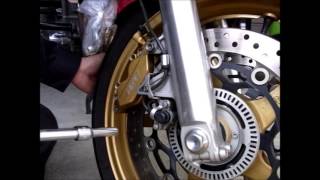 CB1300SBフロントブレーキオーバーホール　Part1