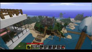 Minecraft Wolkenpalazo + Wasserfall