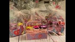 Valentine project using Divinity Designs Candy Carrier and how I packaged them up
